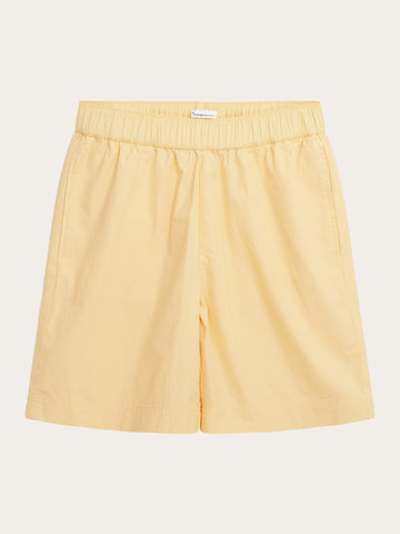KnowledgeCotton Apparel - WMN Poplin bermuda shorts Shorts 1352 Impala
