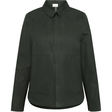 KnowledgeCotton Apparel - WMN Vent canvas 200 jacket Jackets 1090 Forest Night