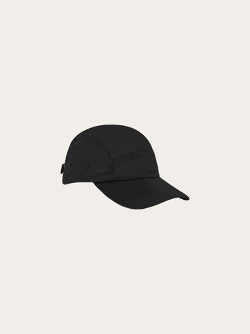 KnowledgeCotton Apparel - UNI Vent riptop 90 5-panel cap Caps 1300 Black Jet